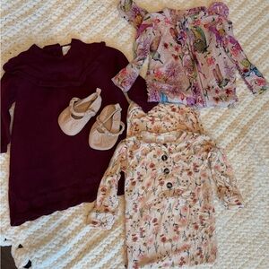 Baby girl bundle set